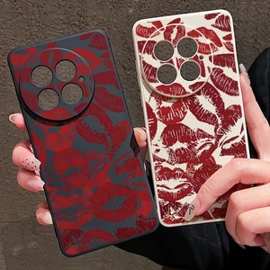 For OnePlus 13R 13 12R Ace 5 3 Sexy Kiss Pattern Silicone Soft Phone Case Cover - Picture 1 of 16