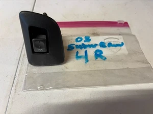 03-06 Chevy Silverado SIERRA Power Window Switch REAR LEFT Driver Side BLACK - Picture 1 of 6