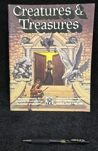 Creatures & Treasures For Rolemaster 1985 - RM 1400 - Iron Crown Enterprises - Picture 1 of 8