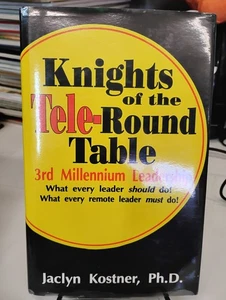 Knights of the Tele-Round Table 3rd Millenium Leadership Jaclyn Kostner Signed - Picture 1 of 3
