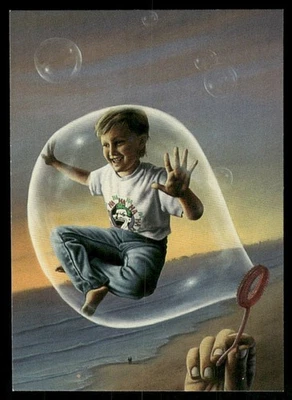 Tarjeta de imágenes de cómic Beyond Bizarre 1993 Bubble Boy #79 (nuevo) Foto 1 de 2