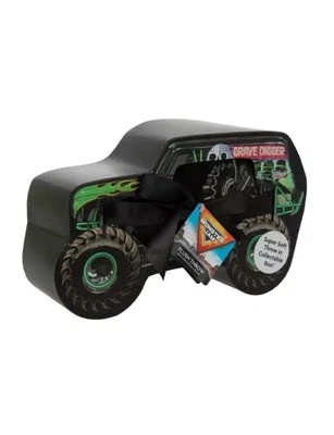 Monster Jam GRAVE DIGGER Plush Throw Blanket in Collectible Box 46 in. x 60 in. - Image 1 of 3