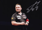 Martin Schindler PDC Darts hand signed 13x18 cm photo