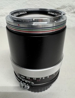 Voigtlander 180mm APO-LANTHAR F4 (933-) Para N/AI-S com Capuz - Imagem 1 de 4