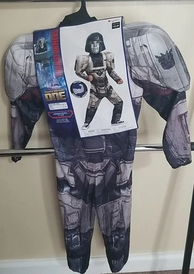New Transformers One Megatron D-16 Child Costume S (4-6) Jumpsuit & Mask - Image 1 of 4