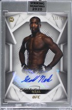 2020 Topps UFC Striking Signatures /148 Geoff Neal #STS-GN Rookie Auto RC