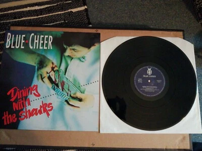 Blue Cheer - Dining With The Sharks - 12"lp A2/b2 vgc+/ex.con+ 1991 - Image 1 of 3