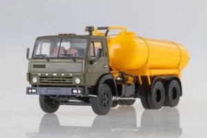 1:43 PAO KAMAZ #101982 - KAMAZ-53213 camión cisterna KO-505 amarillo caqui - Imagen 1 de 3