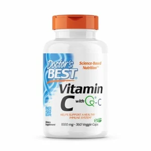 Doctor's Best Vitamin C with Quali-C 1000 mg- Non-GMO- Vegan- Gluten Free - Picture 1 of 5