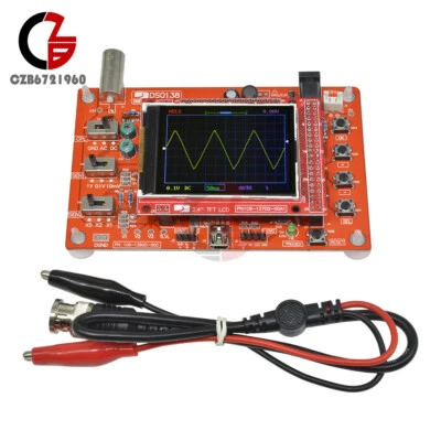 DSO138 2.4-inch TFT Digital Oscilloscope 1Msps + Probe Analog Bandwidth (Welded) - Image 1 of 4