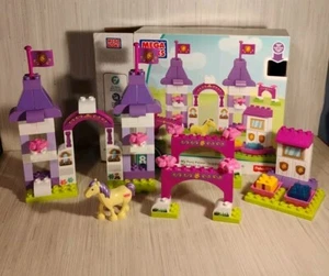 Fisher Price Mega Bloks My Pony Palace 79/80 Pieces No Instructions  - Picture 1 of 10