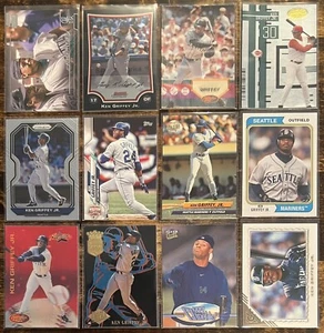 ⚾️HOF Ken Griffey Jr. LOTE DE 12 TARJETAS CON INSERTOS (1992-2022) - Imagen 1 de 2