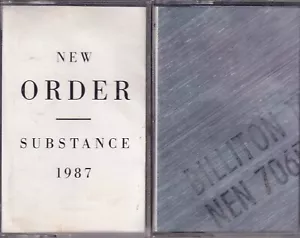 Cassette Lot x 2 - NEW ORDER: Brotherhood (1986) + Substance (1987) - Picture 1 of 2