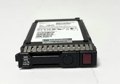 HP 1.6TB 12G SAS Mixed Use SFF 2.5" SC Multi Vendor Solid State Drive P49048-B21 - Image 1 of 4