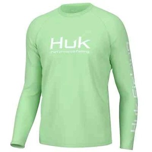 HUK Men's Vinted Pursuit Performance Long Sleeve Shirt - Picture 1 of 5