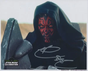 Ray Park Firmado Guerra de las Galaxias Darth Maul 8x10 Autógrafo Oficial Pix OPX #fenix - Imagen 1 de 1