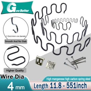 8 gauge Upholstery Zig Zag Springs (No Sag Spring )-DIY Sofa Chair Repair Kit - Picture 1 of 9