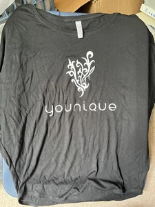Younique Makeup Brand Bella canvas Off shoulder Shirt - Picture 1 of 3