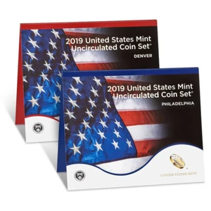 2019 US Mint Uncirculated P & D 20 Coin Set (IN SEALED OGP BOX) - Picture 1 of 4