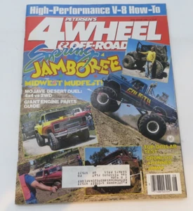 PETERSEN'S 4 WHEEL & OFF-ROAD Magazine AUG 1986 Monster Truck Cover Goliath VTG - Picture 1 of 6