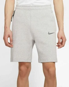 Nike Tech Fleece Shorts 50 Sustainable Materials Size S Grey Men CJ5488-902 - Picture 1 of 7