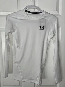 Under Armour Herren UA HeatGear Armour Kompressionsshirt Langarmshirt Small - Bild 1 von 5