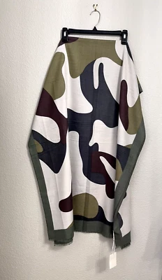 Fadivo Scarf Wrap Shawl Camo Large Long Winter Warm Camouflage Army Military - Image 1 of 4