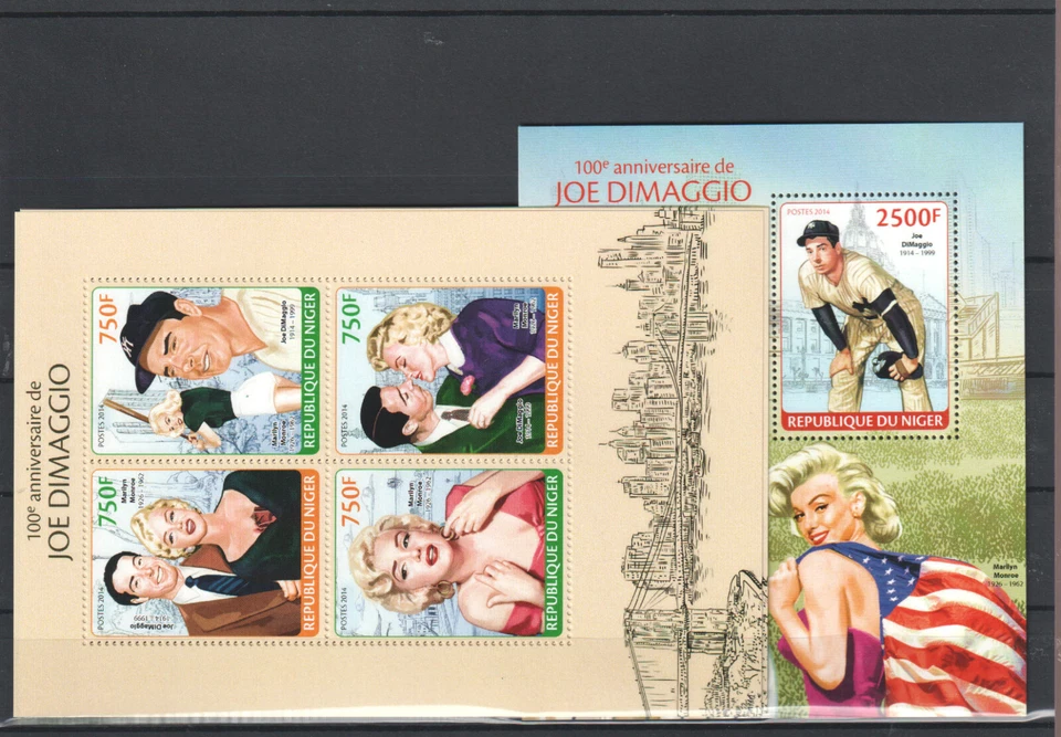 NIGER JOE DIMAGGIO MNH - 12337 Foto 1 de 1