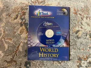 iText CD-ROM World History Connections to Today by PRENTICE HALL  2003 - Picture 1 of 2