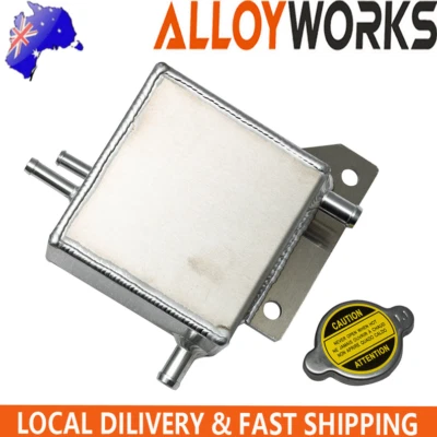 Aluminum Coolant Reservoir Tank Fits SUBARU IMPREZA WRX 2004-2019 STI  02-07, - image 1 of 4