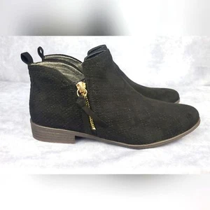 Dr. Scholls Rate Reißverschluss schwarze Stiefeletten energetisiert Größe 8,5 - Bild 1 von 11