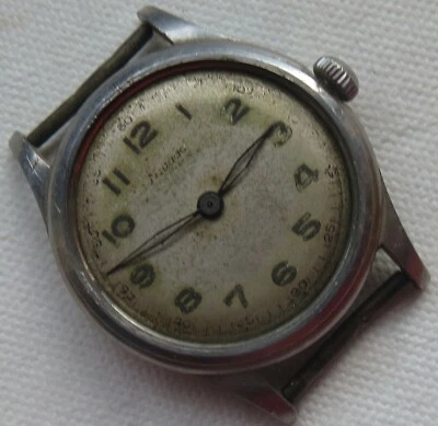 Nivada Parachoques Automático Hombre Reloj Pulsera Caja Acero Tapón de Tornillo Balance Ok. Foto 1 de 4