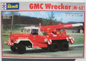 Revell 7391 GMC Wrecker M-62 Feuerwehr Kran 1:32 LKW Truck Bausatz Model Kit - Picture 1 of 6