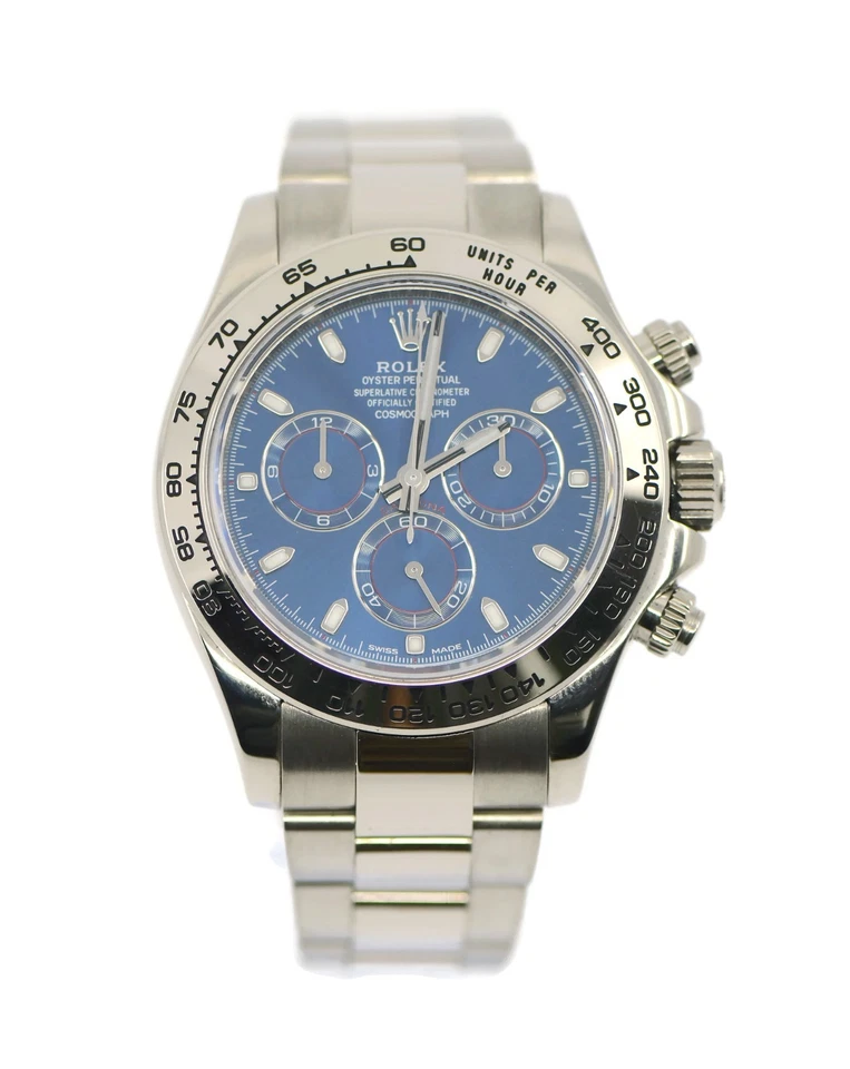 Rolex Daytona 18K White Gold Watch 116509 - Image 1 of 4