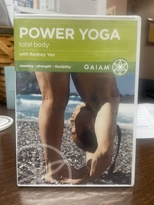 Power Yoga: Total Body with Rodney Yee (Gaiam DVD, 2003) New, Sealed - Bild 1 von 2