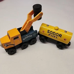 Trenino ferroviario in legno Thomas and Friends Butch the Tow Truck 2003 - Foto 1 di 5