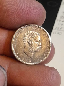 1883 Hawaii Quarter Nice - Picture 1 of 5