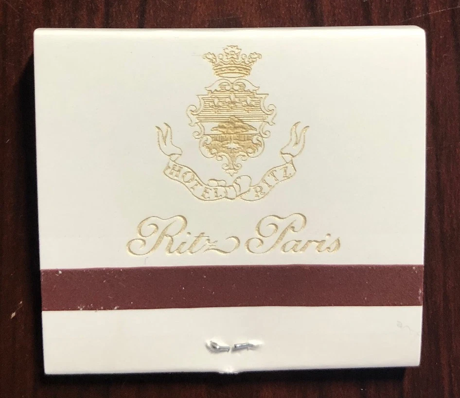 Hotel Paris Ritz France Matchbook - Image 1 of 1