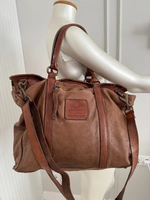 Campomaggi Shoulder Bag 100% Leather brown color Very good condition Rare - Image 1 of 4