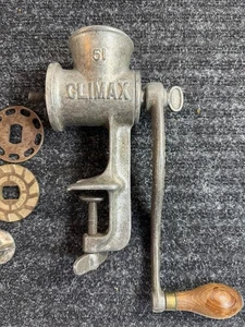 Vintage Climax 51 Fleischwolf mit Zubehör - Bild 1 von 11