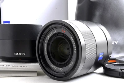 Sony Sonnar T E 24mm F1.8 ZA SEL24F18Z AF Lens For E Mount ALMOST UNUSED Japan - Image 1 of 4