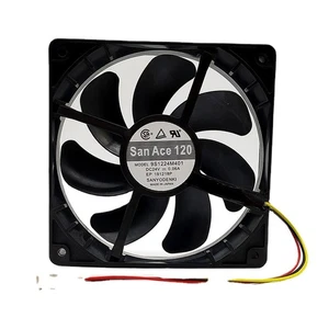 1pc 9S1224M401 Cooling Fan For Sanyo SanACE120 24V 0.06A 12025 12CM - Afbeelding 1 van 7