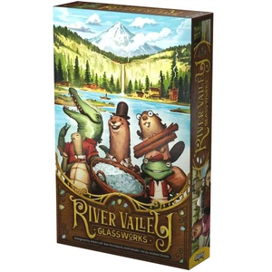 River Valley Glassworks - Tile Placement Woodland Animal Board Game for Family, - Picture 1 of 8