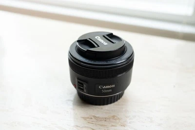 Canon EF 50mm f/1.8 STM Lens for EOS DSLR Cameras - Image 1 of 2