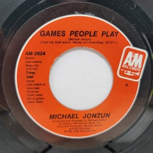 Michael Jonzun Games / Lover's Lane 7" 45rpm m- Vinyl Soul Record free sleeve - Imagen 1 de 2