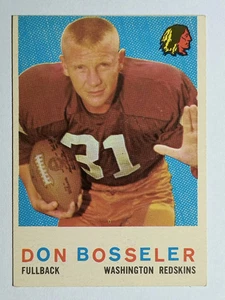 1959 Topps #123 Don Bosseler (EX) - Imagen 1 de 2