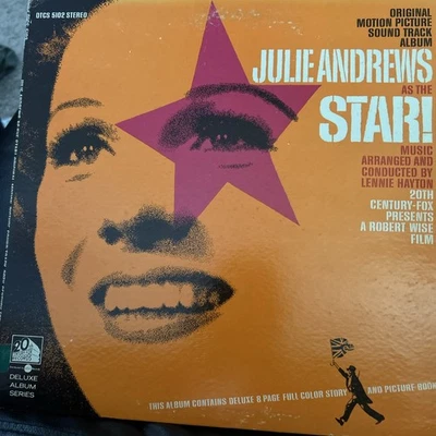 JULIE ANDREWS AS THE STAR ORIGINAL MOTION PICTURE  LP VINYL W/ INSERT BOOK NM - Image 1 of 4