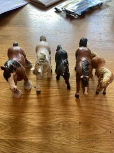 Terra By Battat Horse Figures Toys X 5 Used - Picture 1 of 17