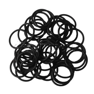 50x Trumpet Cornet Tuning Slide Rubber Stop Ring Bumper Stopper O Ring Black - Picture 1 of 5