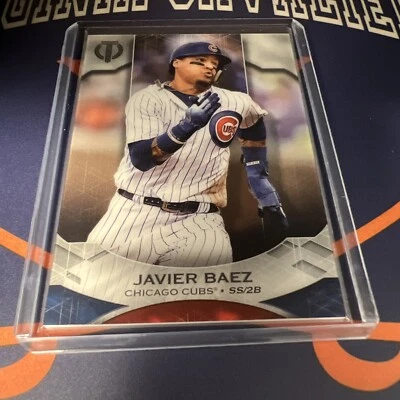 2019 Topps Tribute Javier Baez #38 Chicago Cubs All-Star Base Card - Image 1 of 3